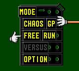 Sonic Drift Racing screenshot 5 for Sega Game Gear
